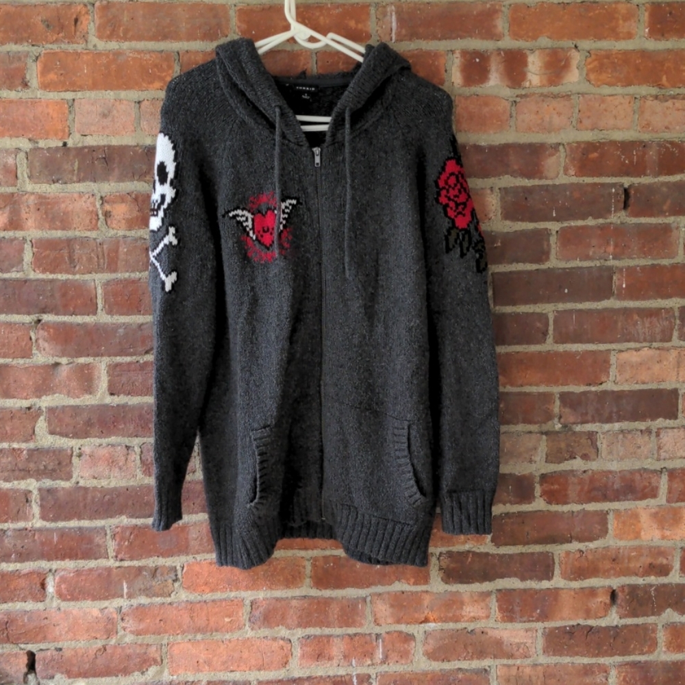 Torrid size 1 patchwork cardigan